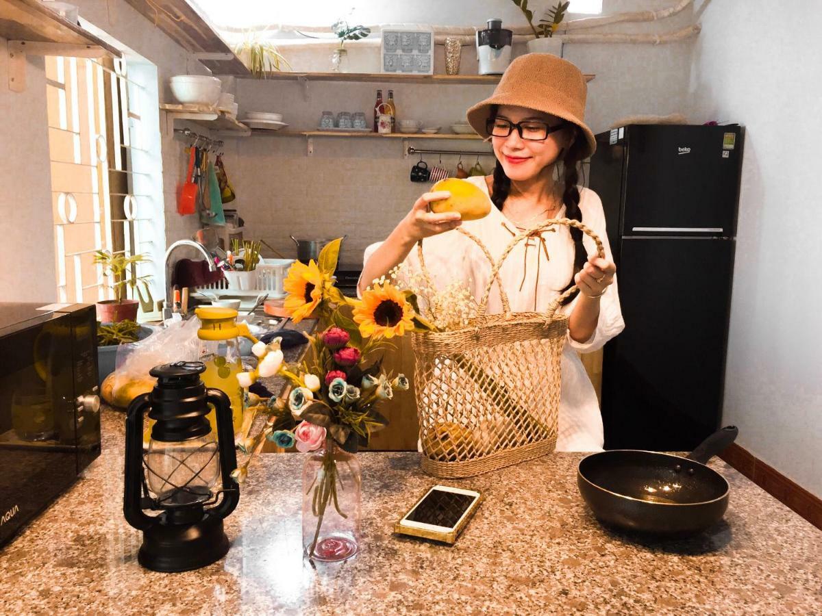 Letters' House Ba Trieu Apartment ตวีฮหว่า ภายนอก รูปภาพ
